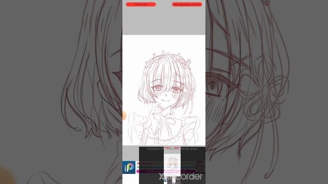 Menggambar Rem Di Apk Ibis Paint X #howtodraw #android #anime #ibispaintx #xrecorder смотреть онлайн