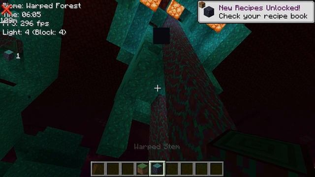 MINECRAFT | How to Find HUGE Warped Fungus! 1.16.4 смотреть онлайн
