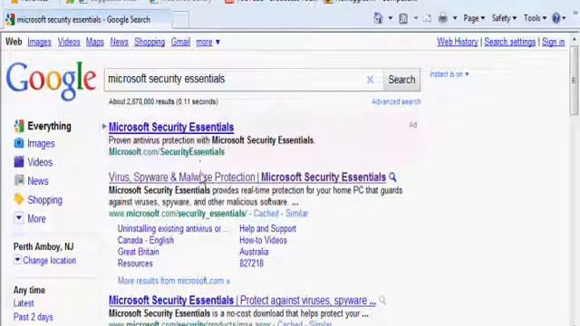 free antivirus microsoft security essentials смотреть онлайн
