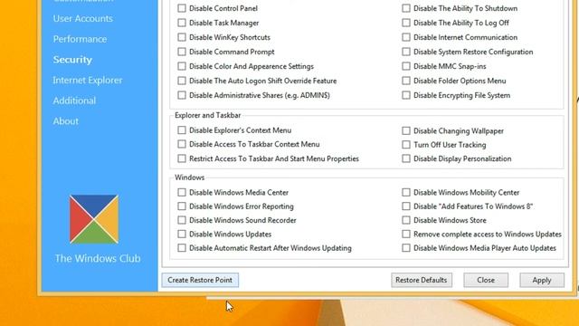 Enable OR Disable Shutdown Ability Security Tweaks Windows 8 and 8 1 A Step by Step Tutorial смотреть онлайн