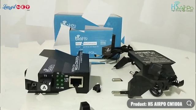 HS AIRPO CM100A MEDIA CONVERTER 10/100 - (92587) смотреть онлайн