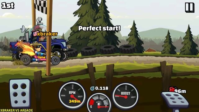 Hill Climb Racing 2 - New Rare Paint Unlocked Dune Buggy Gameplay Walkthrough ( iOS, Android ) смотреть онлайн
