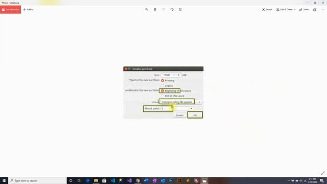 How to install Linux ubuntu dual boot alongside windows 10 and disk смотреть онлайн