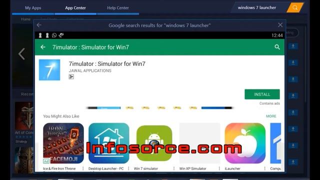 Window 7 Launcher For Android Phone And Tablet Free Download Or Install Apk смотреть онлайн