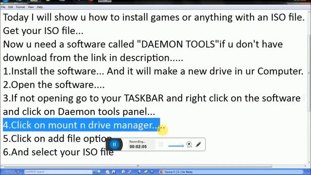 How to use or install an ISO file without CD or Pendrive... смотреть онлайн