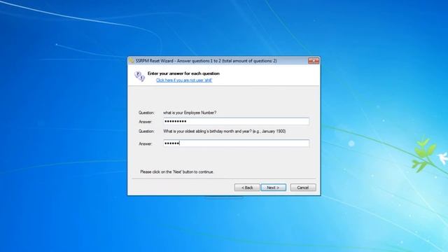 Reset Password Wizard in Tools4ever's Self Service Reset Password Management (SSRPM) смотреть онлайн
