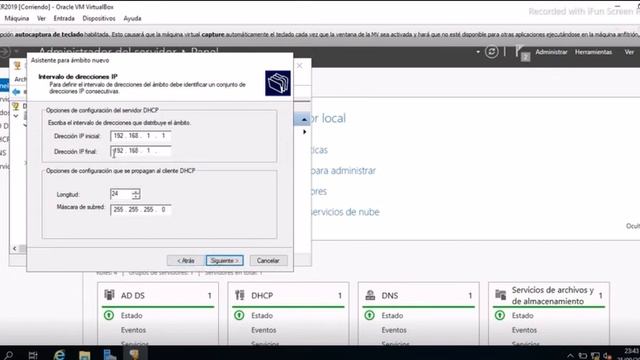 Instalación de DHCP,DNS,AD,IIS En windows Server 2019 смотреть онлайн