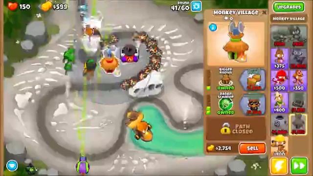 monke gameplay- monke kill bloons - btd6- monkemann 🍌 смотреть онлайн