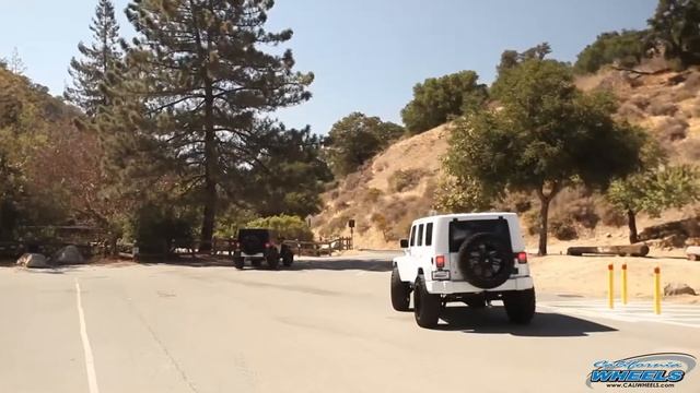 Jeep Wrangler Rubicons - One on 24" Fuel Wheels & One on 24" DUB Wheels by California Wheels смотреть онлайн