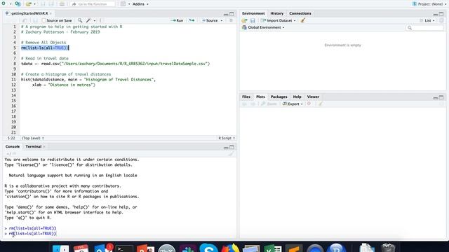 Getting Started with RStudio and R - Video 3: The Scripts Window смотреть онлайн
