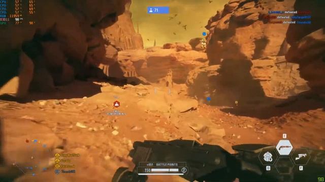Star Wars: Battlefront II - Galactic Assault (GamePlay Sample 9) i7-7700, RTX 2070 Super 8GB смотреть онлайн