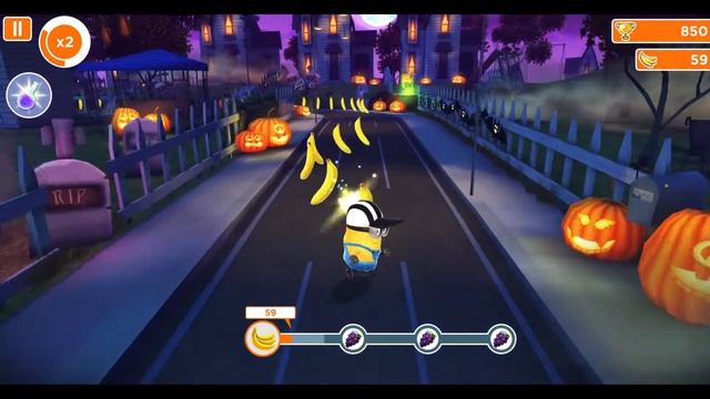 Despicable Me: Minion Rush Gameplay Walkthrough #23 | Level-42 Halloween Resdential Area смотреть онлайн