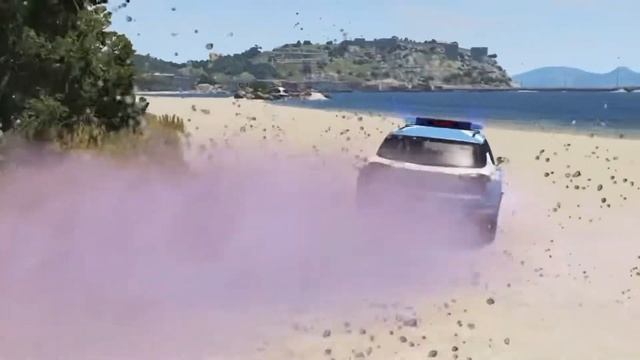 Cars vs Reverse Speed Bump - BeamNG.Drive #beamngdrive смотреть онлайн