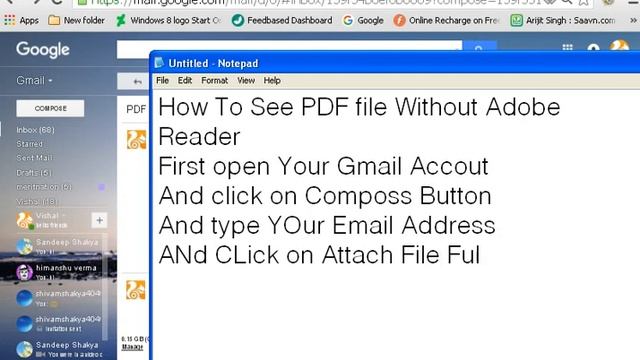 How To See PDF file Without Adobe Reader смотреть онлайн