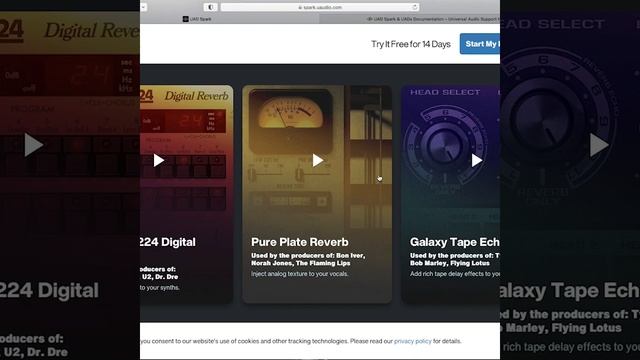 UAD SPARK: New Plug-in Subscription (Native UAD Plug-ins) смотреть онлайн