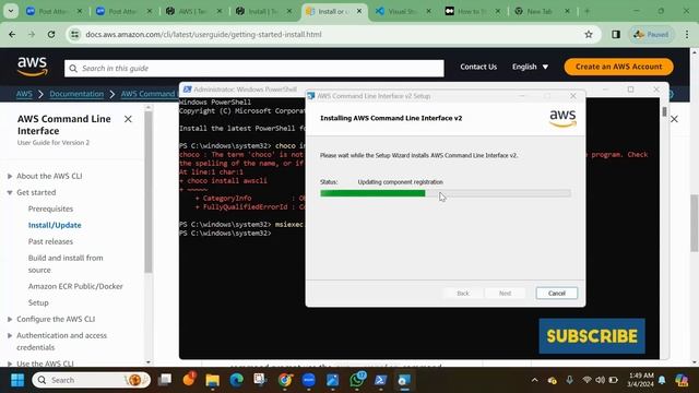 AWS CLI Installation on Windows #awsdevops #CLI #aws #cloudops #realtimeprojects #windows #lwplabs смотреть онлайн