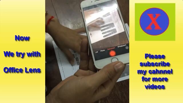 How to install Office Lens on iPhone | Cute Girl try with Office Lens смотреть онлайн