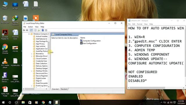 windows 10 auto updates off смотреть онлайн