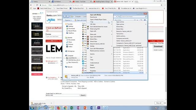 Install font windows 10 смотреть онлайн