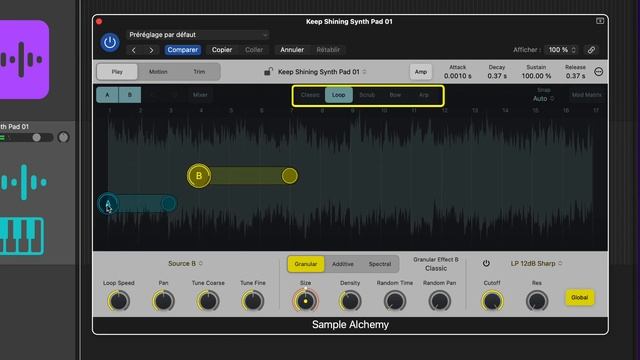 Tutoriel Logic Pro 10.8 (Français) : Présentation de Sample Alchemy смотреть онлайн