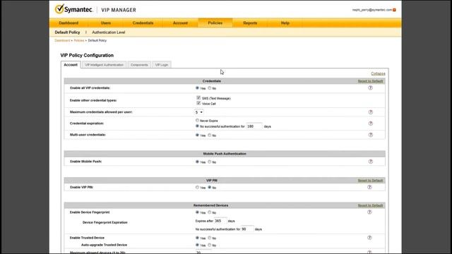 VIP User and Credential Management смотреть онлайн