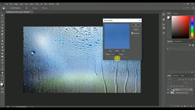 How to Write Rainy text on Glass Window смотреть онлайн