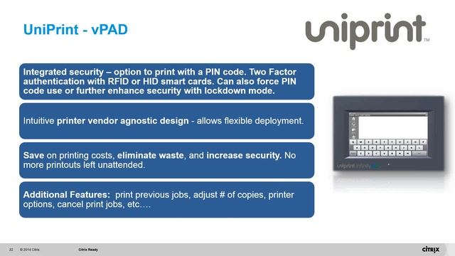 Secure Mobile Cloud Printing with UniPrint Infinity смотреть онлайн