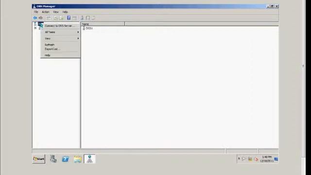 How to view a second DNS server in Windows 2008 DNS manager смотреть онлайн