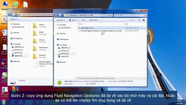 Navigation gestures android 10 for Sony Xperia XZ2, XZ3/ Thay cử chỉ vuốt cho 3 phím điều hướng смотреть онлайн