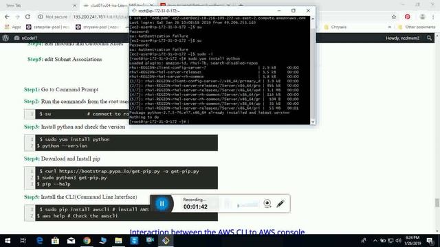 21 Install AWS CLI смотреть онлайн