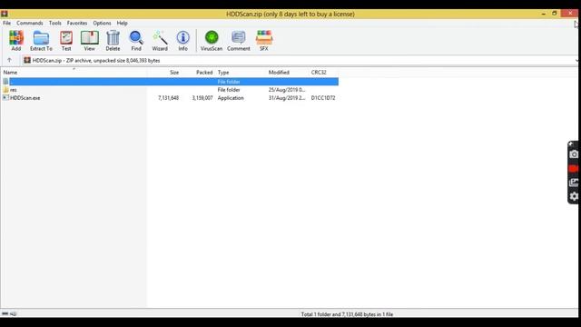 HddScan a disk scanning application смотреть онлайн