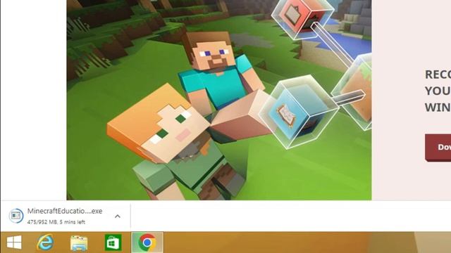 Download Minecraft Bedrock on Windows 8.1 (Not timelaps) смотреть онлайн