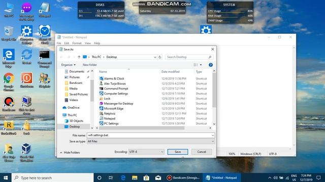 How to connect and disconnect wifi network using cmd (Windows 10) смотреть онлайн