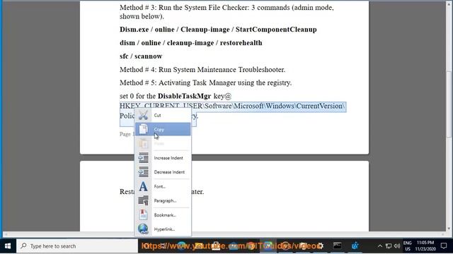 Fix Windows 10 Task Manager Won’t Open error смотреть онлайн