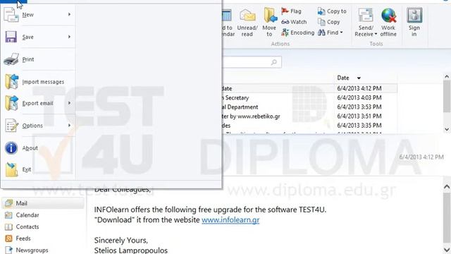 Show information about Windows Live Mail. смотреть онлайн