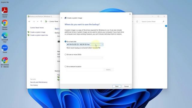 How to Create a Windows 11 System Image, 1 minute video смотреть онлайн