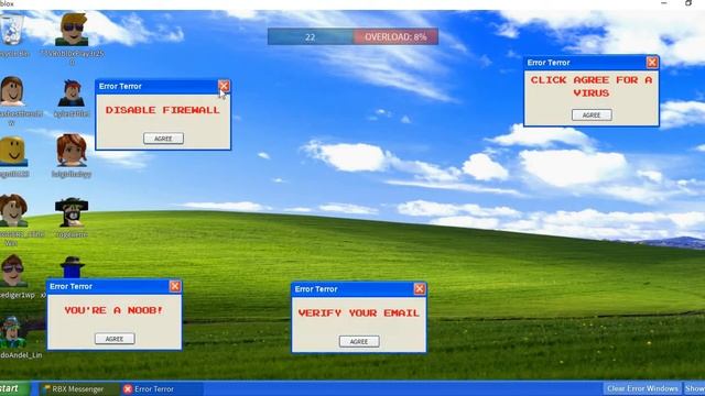 ROBLOX| Playing Windows Error Simulator! смотреть онлайн