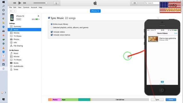 How to add Mp3,Video,Ms file from computer to iPhone, iPad or iPod смотреть онлайн