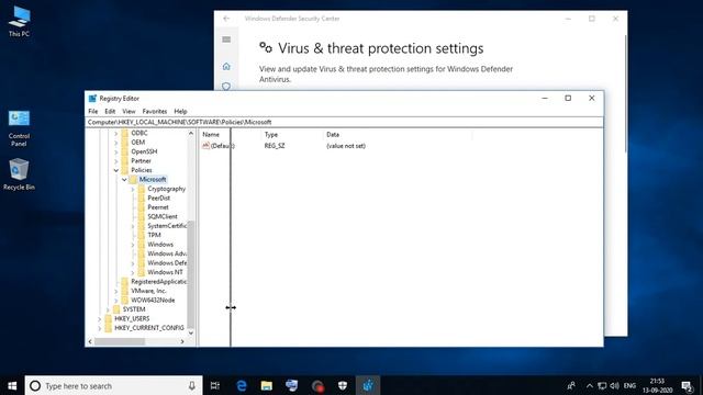 Fixed - This setting is managed by your administrator - Windows Defender смотреть онлайн