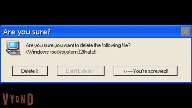 1 Funny Windows Error Message XD смотреть онлайн