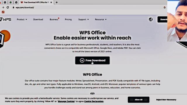 Simple way || WPS Office download || Free version смотреть онлайн