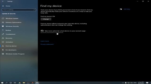 How to Enable or Disable ‘Find My Device’ in Windows 10! смотреть онлайн