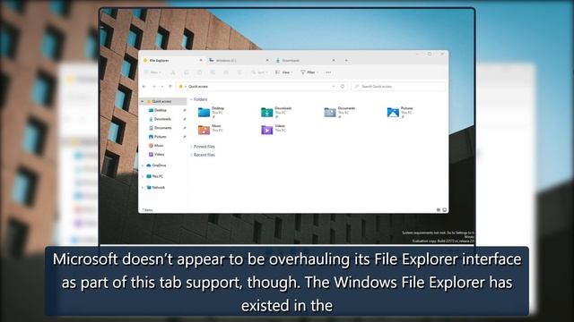 Windows 11 is getting tabs in File Explorer - The Verge смотреть онлайн