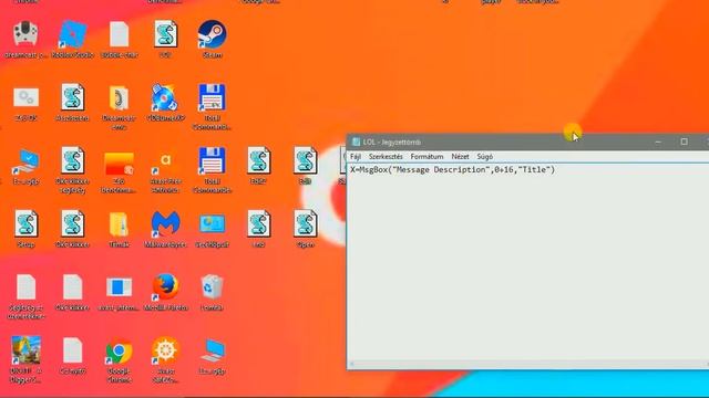 How to make a fake error message with notepad! смотреть онлайн