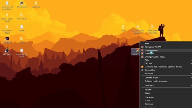 Como deixar o seu curso do mouse de cores neon (vermelho e amarelo) смотреть онлайн