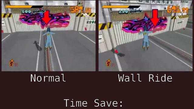 Jet Set Radio: Love Trap Wall Grind strat смотреть онлайн