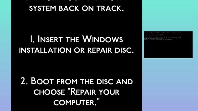 Windows\System32\Config\System Missing or Corrupt Fix (EASY) смотреть онлайн