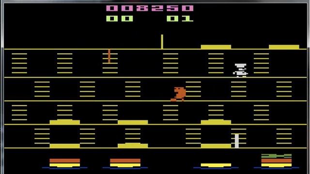 BurgerTime - Atari 2600 - emulador Stella 2.3 - testeado en Windows 7 x64 смотреть онлайн