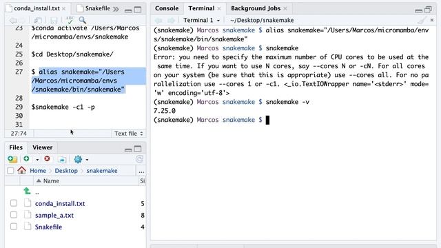 How to install snakemake in conda (without getting stuck solving environment!) смотреть онлайн