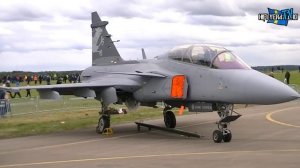 Gripen E/F NG Demo Fighter Static Display HD 1080p